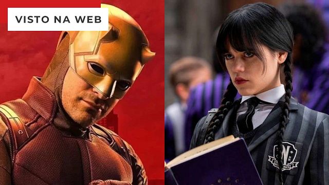 Imagem da notícia Wandinha irreconhecível como a nova heroína da Marvel? Arte imagina Jenna Ortega na série do Demolidor