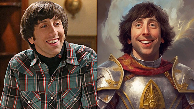 Imagem da notícia Assim seriam os personagens de The Big Bang Theory se fossem parar no mundo de Dungeons & Dragons
