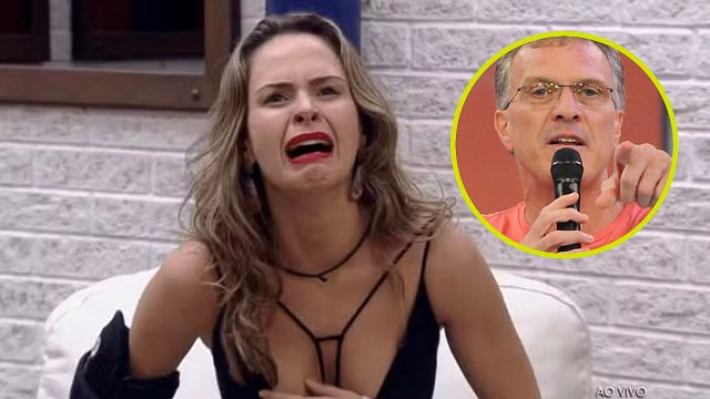 Imagem da notícia Há 10 anos, Ana Paula foi às lágrimas após atitude de Pedro Bial: Ex-apresentador do BBB quebrou regra do programa pela primeira vez