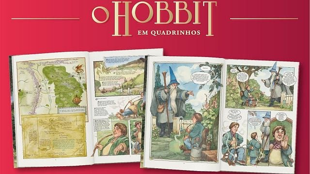 Imagem da notícia O Hobbit como você talvez nunca tenha visto: Edição em quadrinhos com extras está por menos de R$ 60 na Amazon