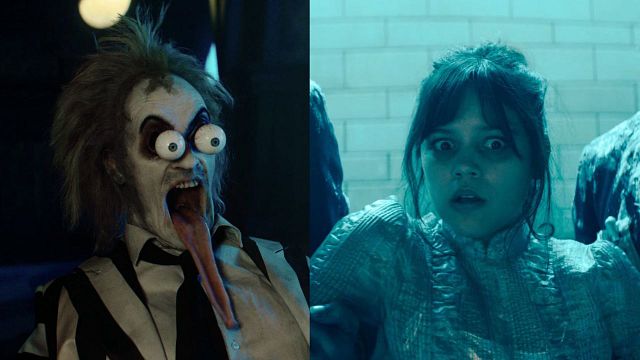 Imagem da notícia Os Fantasmas Ainda Se Divertem: Jenna Ortega encara morte de personagem no trailer da sequência de Tim Burton