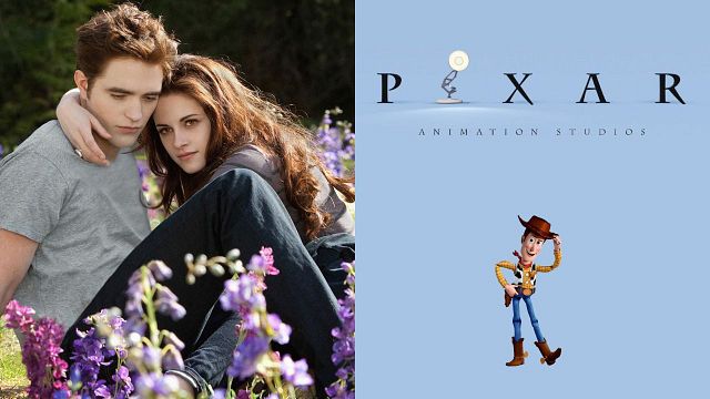 Imagem da notícia Como seriam Bella e Edward de Crepúsculo no estilo Pixar? Robert Pattinson em versão animada é muito fofo