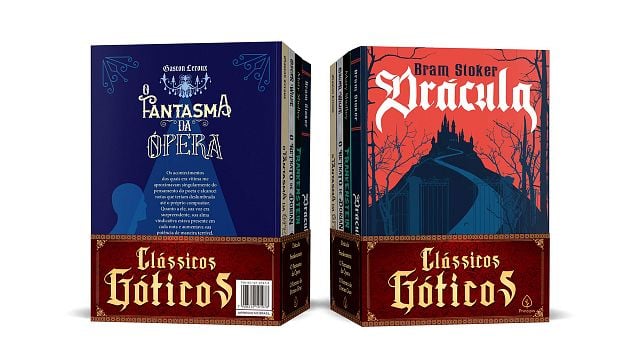 Imagem da notícia Box de livros reúne quatro clássicos góticos que marcaram o cinema — e está por menos da metade do preço