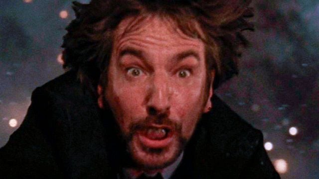 Imagem da notícia "Que se dane, você vai usar o que mandarem": Alan Rickman, o eterno Snape de Harry Potter, quase desistiu de um dos melhores vilões do cinema de ação