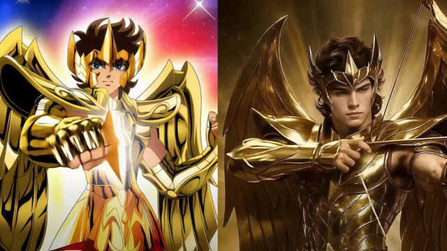 Imagem da notícia Os Cavaleiros do Zodíaco: Assim seriam os Cavaleiros de Ouro na vida real - Shaka de Virgem ficaria bem diferente