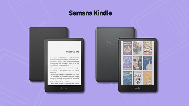 Imagem da notícia Semana Kindle: Dispositivos aparecem 33% mais baratos em liquidação exclusiva na Amazon