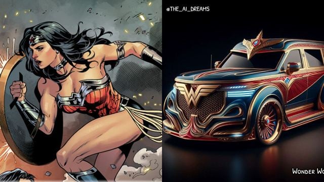 Não apenas o Batmóvel: Como seriam os carros dos personagens da DC?