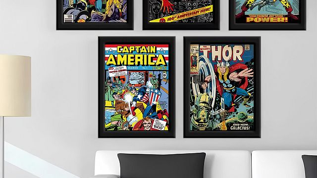 Imagem da notícia Esses quadros de HQ fazem sua parede virar um painel geek incrível