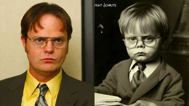 Imagem da notícia Assim seriam os personagens de The Office se fossem crianças - Michael Scott continuaria parecido