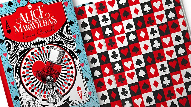 Imagem da notícia Em oferta: Edição clássica de Alice no País das Maravilhas chama atenção pelo visual diferenciado