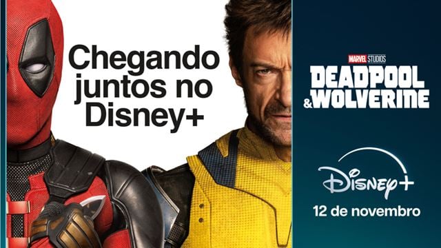 O filme mais comentado do ano ganha data de estreia no Disney+: Chegou sua vez de ver Deadpool & Wolverine quantas vezes quiser.