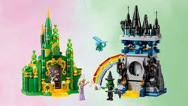 Imagem da notícia LEGO Wicked: Loja oficial coloca sets inspirados nos filmes em oferta na Amazon