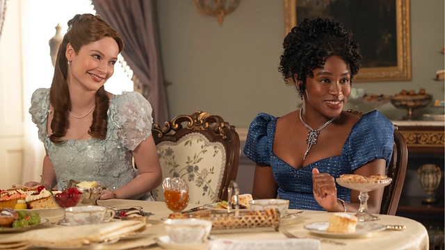 Imagem da notícia Primeiras novidades da 5ª temporada de Bridgerton reveladas: Conhecemos a mãe de Michaela