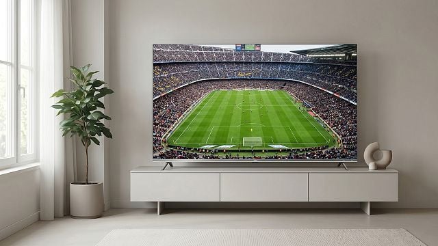 Imagem da notícia Já pensou ver a Copa do Mundo em 65 polegadas? TV 4K com Mini LED despenca de preço no Mercado Livre