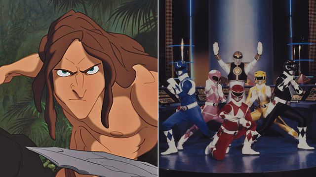 Tarzan lidera nova versão dos Power Rangers nesse crossover dos heróis com personagens Disney