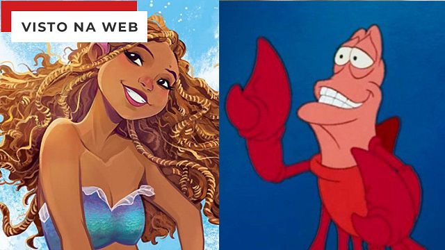 Imagem da notícia A Pequena Sereia: Visual de Sebastião no live-action é revelado e divide opiniões na internet
