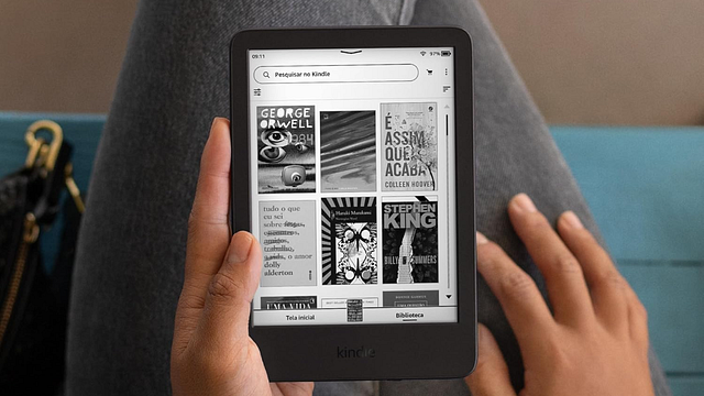 Imagem da notícia Pensando em comprar um Kindle em 2025? Entenda se ainda vale a pena ter o e-reader da Amazon