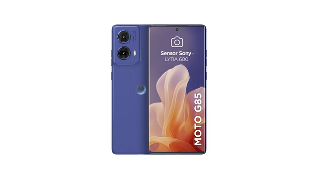 Imagem da notícia Troque de celular com essa oferta imperdível do Moto g85!