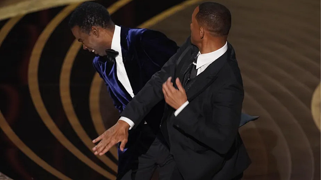 Imagem da notícia "Achei que fosse um esquete": Há 3 anos, quando Will Smith se levantou de seu assento no Oscar, este produtor não tinha ideia do que estava acontecendo