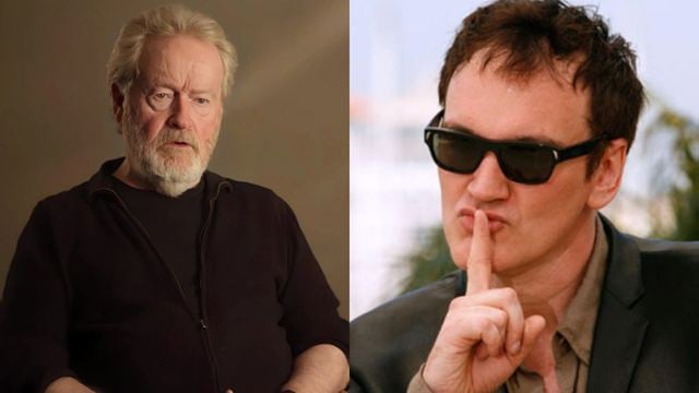 "Eu não acredito nessa m*rda": Ridley Scott discorda de Quentin Tarantino e responde à sua maneira