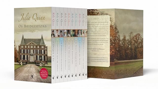 Imagem da notícia Menor preço do ano! Coleção com todos os livros de Bridgerton atinge menor valor nos últimos 12 meses na Amazon
