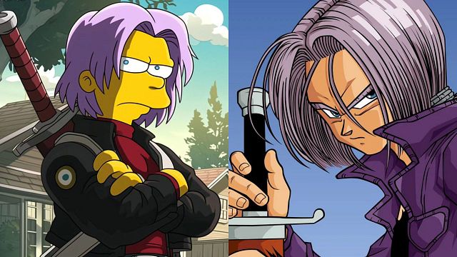 Imagem da notícia Assim seriam os personagens de Dragon Ball se fizessem parte de Os Simpsons - até Majin Boo está presente