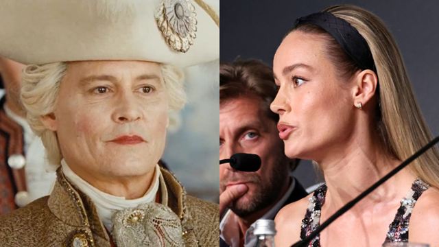 Em Cannes, Brie Larson rebate questionamento sobre filme de Johnny Depp: “Por que está perguntando justo para mim?”