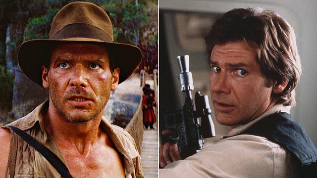 Imagem da notícia "Tem bom coração, mas é menos interessante": Entre Indiana Jones e Han Solo, Harrison Ford tem um favorito e não esconde