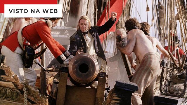 Imagem da notícia Um dos melhores filmes de aventura de todos os tempos que rivaliza com as batalhas navais de Piratas do Caribe