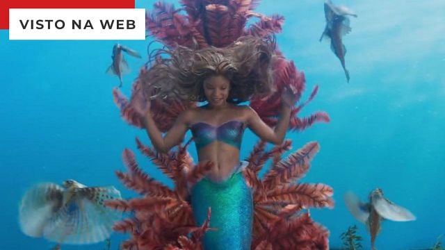Imagem da notícia Halle Bailey resolve qualquer crítica a sua Ariel negra da melhor maneira possível