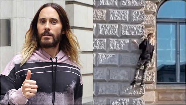 Imagem da notícia Jared Leto virou o Homem-Aranha na vida real e vídeo do ator escalando parede deixou todo mundo confuso: “Morbius 2?”