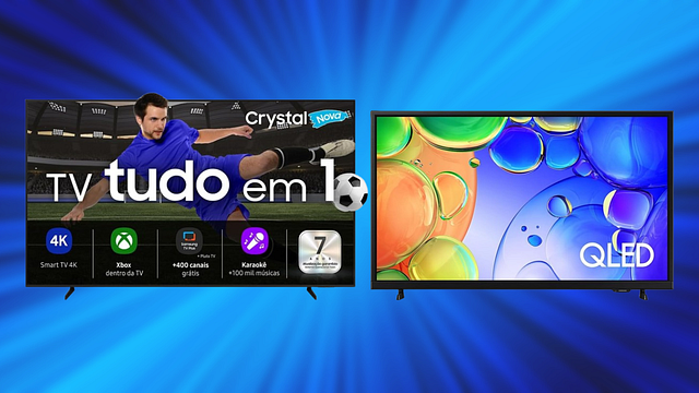 Imagem da notícia Combo 2 por 1! Loja oficial da Samsung faz liquidação de duas Smart TVs pelo preço de uma na Amazon