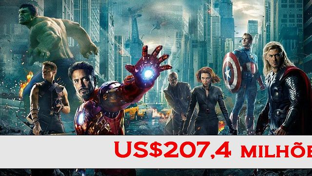 Imagem da notícia Bilheterias Estados Unidos: Confira os números impressionantes de Os Vingadores