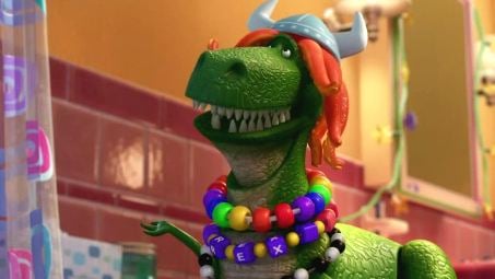 Vídeo: Personagens de Toy Story fazem a festa em Partysaurus Rex