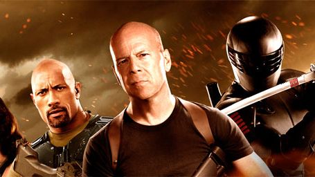 Imagem da notícia Dwayne Johnson e Bruce Willis partem para a ação em trailer de G.I. Joe - Retaliação
