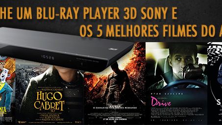 Imagem da notícia Lista dos melhores de 2012 mobiliza leitores e vale aparelho Blu-ray com cinco filmes