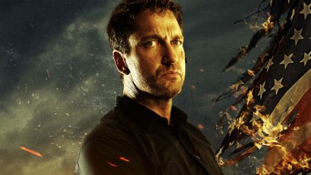 Gerard Butler e Aaron Eckhart no primeiro trailer de Olympus Has Fallen