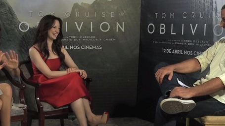 Vídeo exclusivo de Oblivion - Entrevista com Olga Kurylenko e Andrea Riseborough