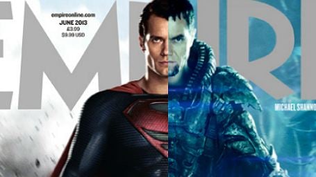 O Homem de Aço: Superman e General Zod rivalizam em capa de revista