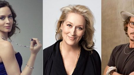 Imagem da notícia Emily Blunt pode estrelar musical que já conta com Johnny Depp e Meryl Streep