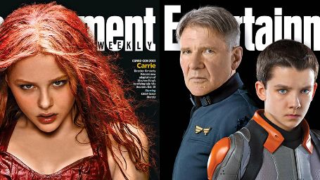 Imagem da notícia Carrie - A Estranha e O Jogo do Exterminador em capa de revista americana