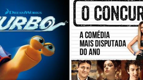 Turbo e O Concurso são as principais estreias da semana