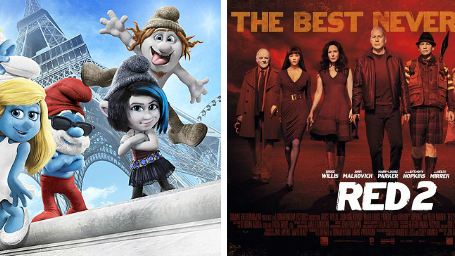 Os Smurfs 2 e RED 2 - Aposentados e Ainda Mais Perigosos são as principais estreias da semana