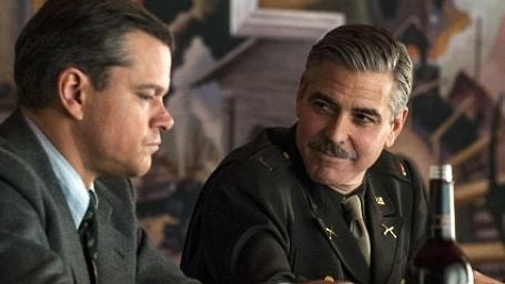 George Clooney e Matt Damon no primeiro trailer de The Monuments Men