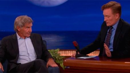 Imagem da notícia Conan O’Brien suborna Harrison Ford por furo sobre Star Wars