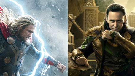 Chris Hemsworth e Tom Hiddleston em novos cartazes de Thor: O Mundo Sombrio