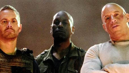 Velozes & Furiosos 7: Vin Diesel e Paul Walker posam para a foto
