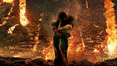 Imagem da notícia Fogo e romance no primeiro cartaz do filme de ação Pompeia