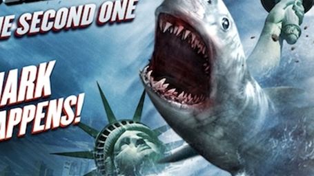 Sharknado 2: Sequência de terror "trash" ganha primeiro cartaz