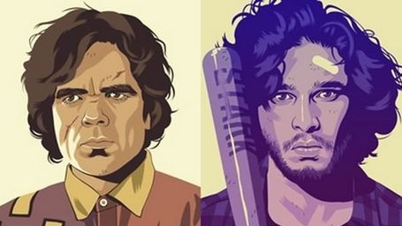 Imagem da notícia Artista recria personagens de Game of Thrones como adolescentes dos anos 80 e 90